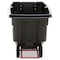 Rubbermaid Commercial BRUTE Rotomolded Tilt Truck, 1 cu yd, 850 lb Capacity, Black RCP 1314 BLA - alternate 3